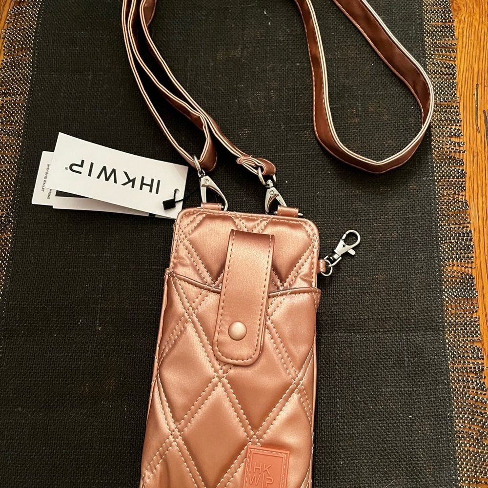 IHKWIP Pink The Ring Ring Cellphone Crossbody with RFID Wallet NWT sold out - Picture 7 of 13